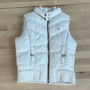 Girl Old Navy puffer vest, size M